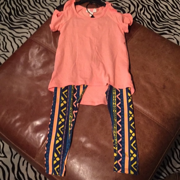 NWT GB Girls short sleeve top & bottoms. - Picture 5 of 8